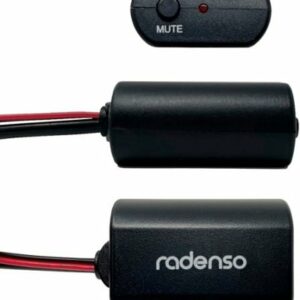 Radenso - USB-C Direct Wire Kit with Mute Button - Black