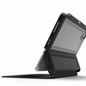 STM - Dux Shell Magic Folio, Ultra Protective Case for iPad Air 4th gen/iPad Pro 11" 2nd gen/11" 1st gen - Black - Clear