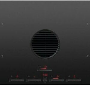 Fisher & Paykel - 36" Downdraft Induction Cooktop Duct Out - Black