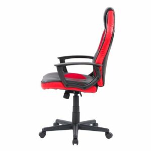 CorLiving - Mad Dog Gaming Chair - Black and Red