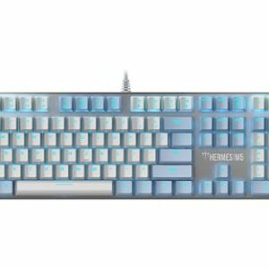 GAMDIAS - GD-HERMES M5 Wired Mechanical Keyboard - Ice Blue