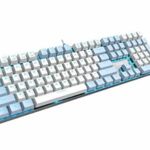 GAMDIAS - GD-HERMES M5 Wired Mechanical Keyboard - Ice Blue