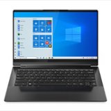 Lenovo - Yoga 9i 2-in-1 14" UHD Touch Laptop with Pen - Intel Core i7 1195G7 with 16 GB Memory - 1 TB SSD - Windows 11 - Shadow Black