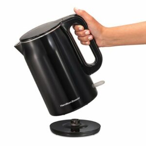 Hamilton Beach - 1.6 Liter Cool-Touch Kettle - Black