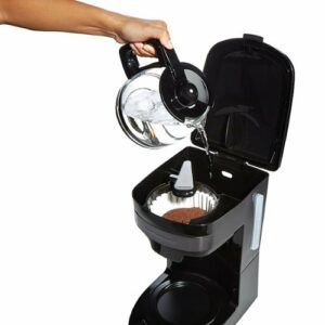 Hamilton Beach - 12 Cup Programmable Coffee Maker - BLACK