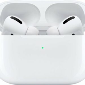 Apple - Geek Squad Certified Refurbished AirPods Pro (1st generation) with Magsafe Charging Case - White