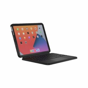 Brydge - Air MAX+ Wireless Keyboard for iPad Air (4th, 5th Gen) & iPad Pro 11-inch (1st, 2nd & 3rd Gen) w/Trackpad & SnapFit Case - Black