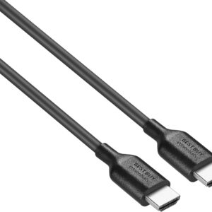 Best Buy essentials™ - 6' 8K Ultra High Speed HDMI® 2.1 Certified Cable - Black