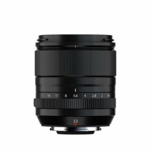 XF33mmF1.4 R LM WR Lens compatible with Fujifilm X Series cameras - Black