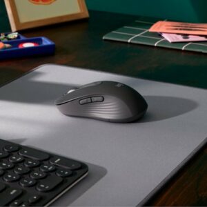 Logitech - Signature M650 L Full-size Wireless Scroll Mouse with Silent Clicks - Graphite