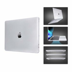 Techprotectus - ONLY for New MacBook Pro 16 Inch Case 2021-2023 with Touch ID (Model: A2991 A2780 A2485) - Clear