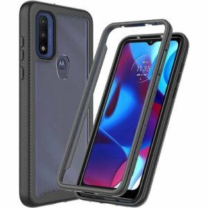 SaharaCase - GRIP Series Case for Motorola Moto G Pure and G Power 2022 - Black