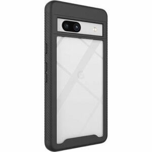 SaharaCase - GRIP Series Case for Google Pixel 7a - Black/Clear