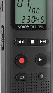 Philips - VoiceTracer Digital Voice Recorder 8 GB DVT1160 - Black