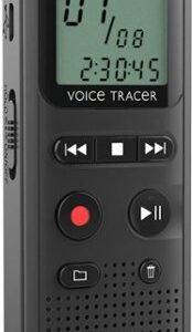 Philips - VoiceTracer Digital Voice Recorder 8 GB DVT1160 - Black