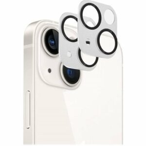 SaharaCase - ZeroDamage Camera Lens Protector for Apple iPhone 13 and iPhone 13 mini (2-Pack) - White