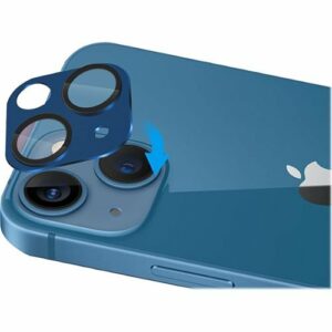 SaharaCase - ZeroDamage Camera Lens Protector for Apple iPhone 13 and iPhone 13 mini (2-Pack) - Blue