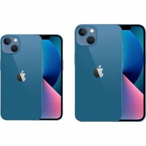 SaharaCase - ZeroDamage Camera Lens Protector for Apple iPhone 13 and iPhone 13 mini (2-Pack) - Blue