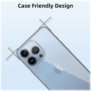 SaharaCase - ZeroDamage Tempered Glass Rear Housing Protector for Apple iPhone 13 Pro (2-Pack)