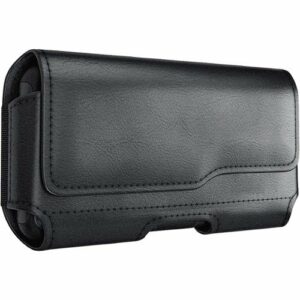 SaharaCase - Holster Case for Apple iPhone 13/13 Pro, iPhone 12/12 Pro, iPhone 14/14 Pro and iPhone 15/15 Pro - Black