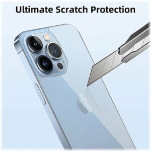 SaharaCase - ZeroDamage Tempered Glass Rear Housing Protector for Apple iPhone 13 Pro Max (2-Pack)