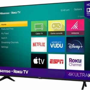 Hisense - 55" Class R6G Series LED 4K UHD Smart Roku TV