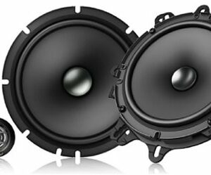 Pioneer - A Series 6 1/2in. 350W Max Power 2-Way 20mm PI-Tweeter - Component Speakers Pair - Black