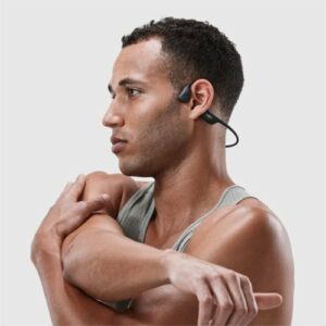 Shokz - OpenRun Pro Premium Bone Conduction Open-Ear Sport Headphones - Black