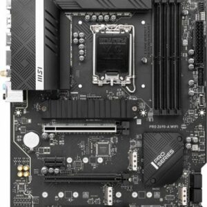 MSI - PRO Z690-A WIFI  Socket LGA 1700 USB 3.2 Intel Motherboard - Black