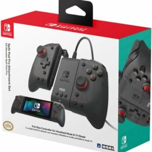 Hori - Split Pad Pro Attachment Set for Nintendo Switch - Black