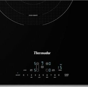 Thermador - Masterpiece Series 36" Built-In Electric Cooktop with 5 elements - Black