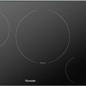 Thermador - Masterpiece Series 30" Built-In Electric Induction Cooktop with 4 elements, Wifi and Frameless Design - Black