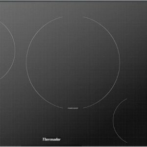 Thermador - Masterpiece Series 30" Built-In Electric Induction Cooktop with 4 elements and Frameless Design - Silver