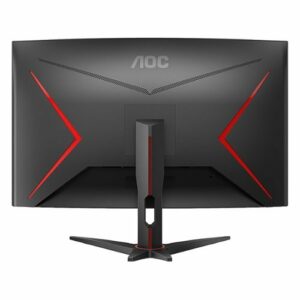 AOC - C32G2E 31.5" VA WLED Curved FreeSync FHD Gaming Monitor (DisplayPort, VGA, HDMI) - Black and Red