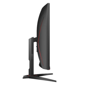 AOC - C32G2E 31.5" VA WLED Curved FreeSync FHD Gaming Monitor (DisplayPort, VGA, HDMI) - Black and Red