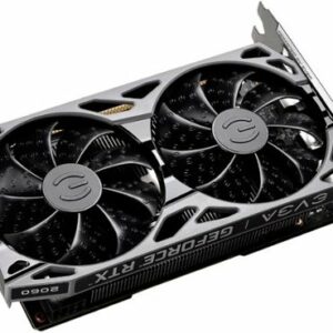 EVGA - Geek Squad Certified Refurbished KO ULTRA GAMING NVIDIA GeForce RTX 2060 6GB GDDR6 PCI Express 3.0 Graphics Card - Black/Gray