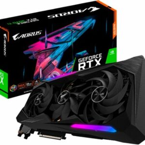 GIGABYTE - Geek Squad Certified Refurbished NVIDIA GeForce RTX 3070TI AORUS MASTER 8GB GDDR6X PCI Express 4.0 Graphics Card