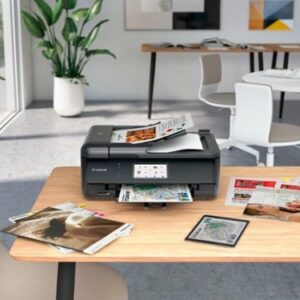 Canon - PIXMA TR8620a Wireless All-In-One Inkjet Printer with Fax - Black