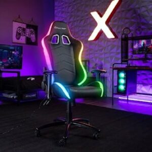 X Rocker - Thrasher RGB PC Gaming Chair - Black