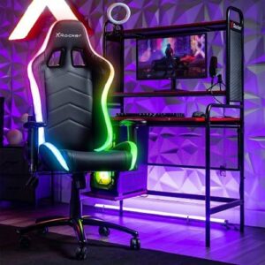 X Rocker - Thrasher RGB PC Gaming Chair - Black