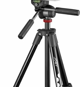 JOBY - Compact Advanced Smart 65" Tripod Kit - Black