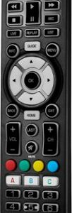 Insignia™ - 5-Device Backlit Universal Remote - Black