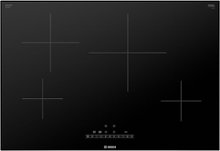 Bosch - 500 Series 30" Built-In Electric Induction Cooktop with 4 elements - Black