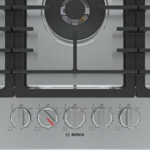 Bosch - 800 Series 30" Built-In Gas Cooktop with 5 burners - Stainless Steel