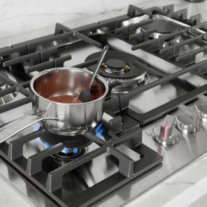 Bosch - 800 Series 30" Built-In Gas Cooktop with 5 burners - Stainless Steel