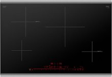 Bosch - 800 Series 30" Built-In Electric Induction Cooktop with 4 elements and Wifi - Black