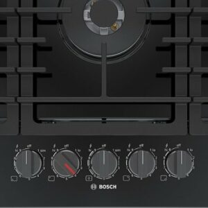 Bosch - 800 Series 30" Built-In Gas Cooktop with 4 burners - Black