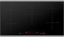 Bosch - 800 Series 36" Built-In Electric Induction Cooktop with 5 elements and Wifi - Black