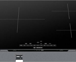 Bosch - 500 Series 24" Built-In Electric Induction Cooktop with 3 elements - Black