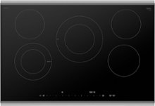 Bosch - Benchmark Series 30" Built-In Electric Cooktop with 5 elements and Stainless Steel Frame - Black